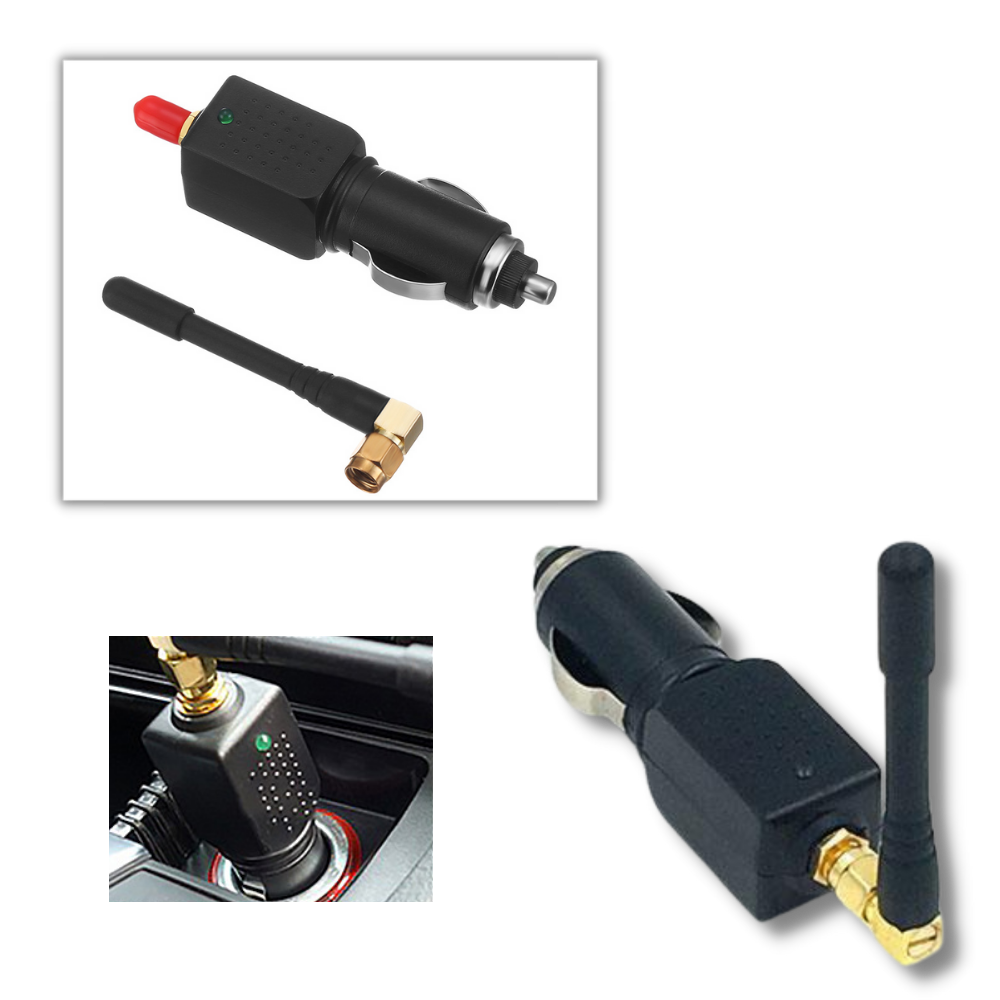 Intercepteur de signal GPS pour voiture 12 V | protection discrète de localisation