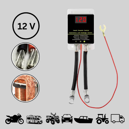 Interrupteur coupe-batterie sans fil pour véhicules