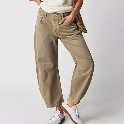 Jean à jambes larges femme
