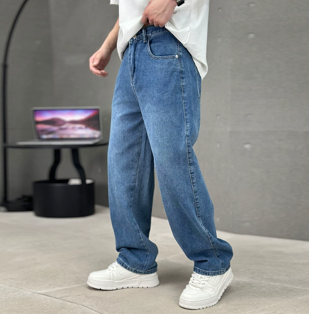Jean droit stylé pour homme