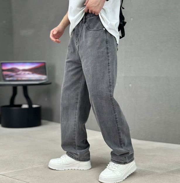 Jean droit stylé pour homme