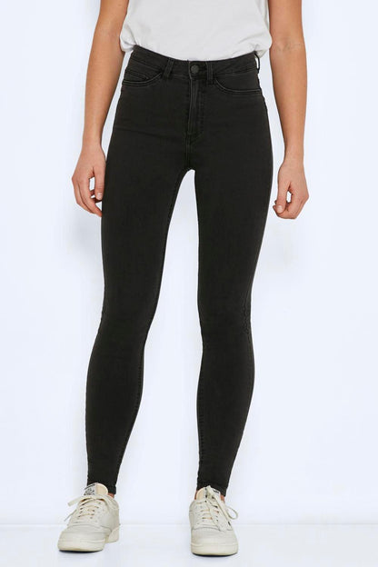 Jean skinny taille haute pour femme