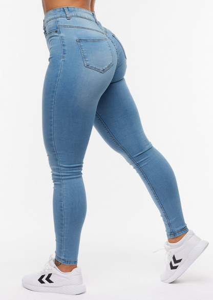 Jean skinny taille haute pour femme
