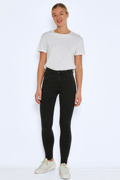 Jean skinny taille haute pour femme