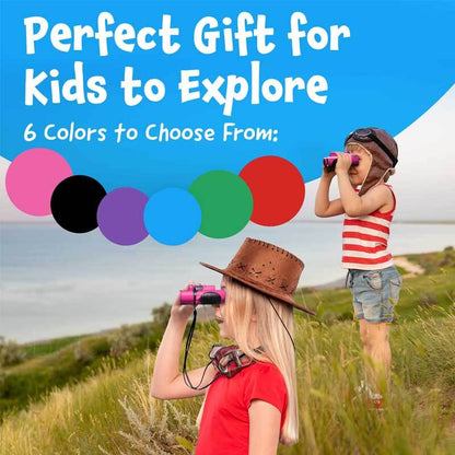 Jumelles 8x21 pour enfants pour l’aventure en plein air