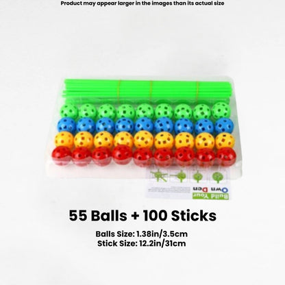 Kit de construction de structures créatives pour enfants