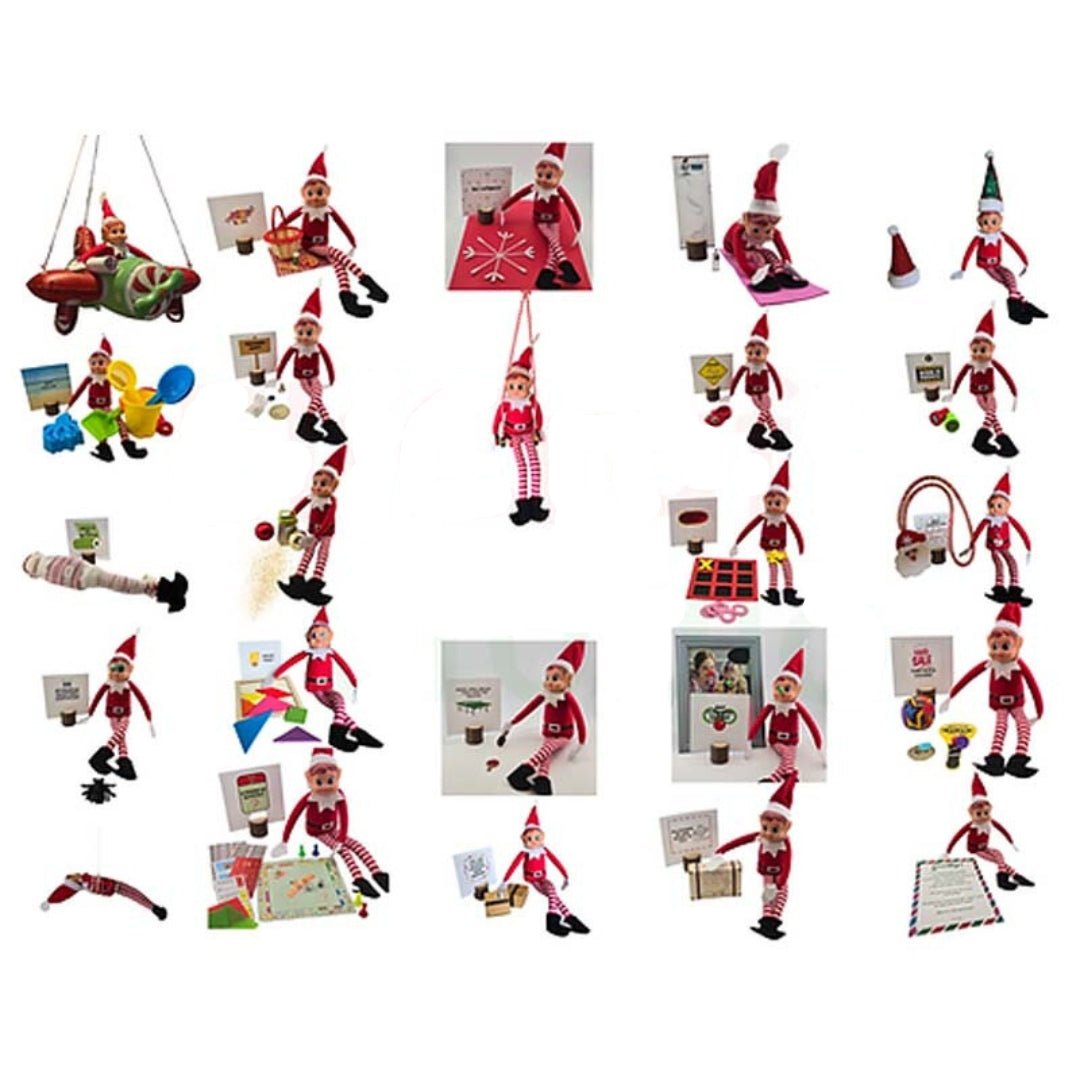Kit de lutin de Noël avec activités créatives