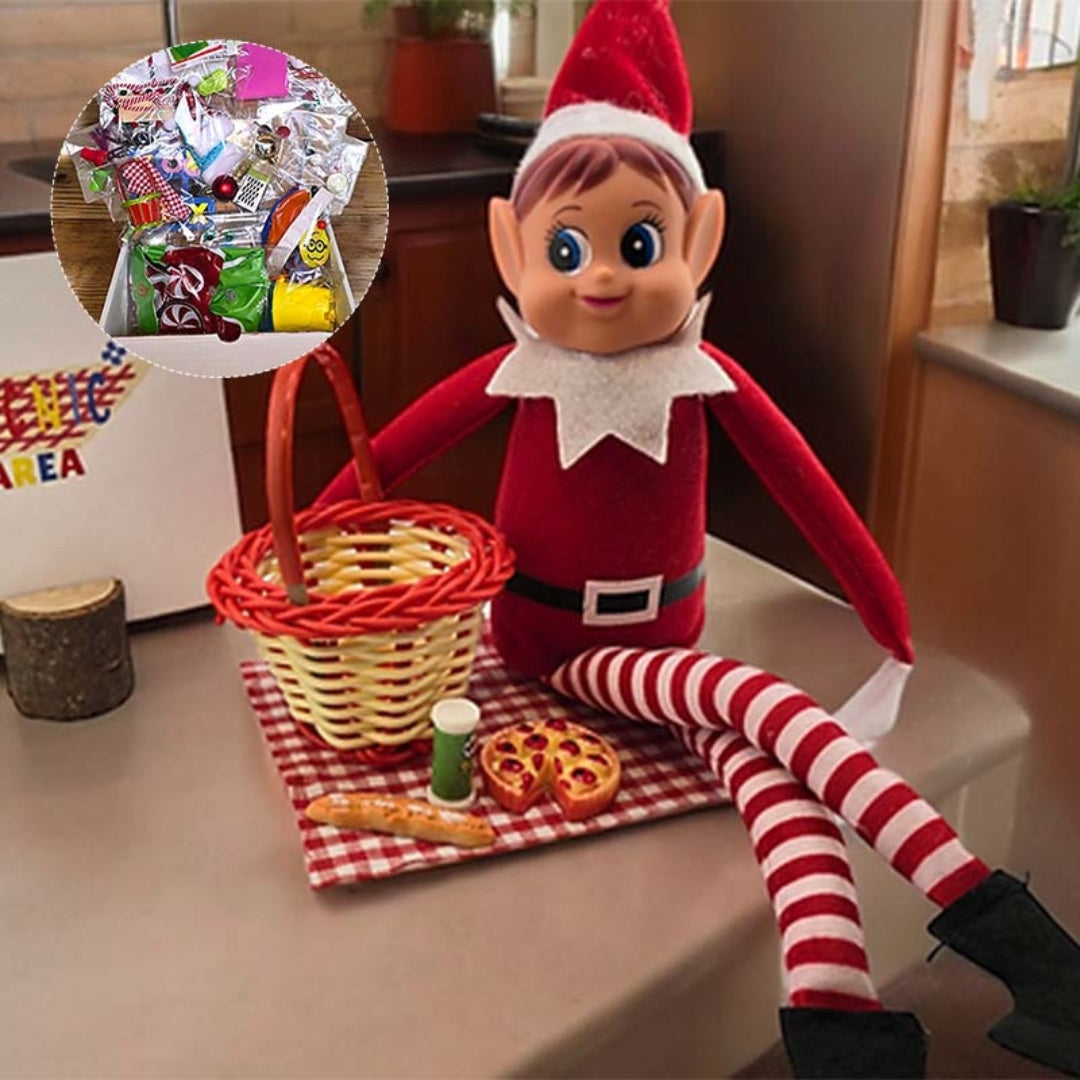Kit de lutin de Noël avec activités créatives