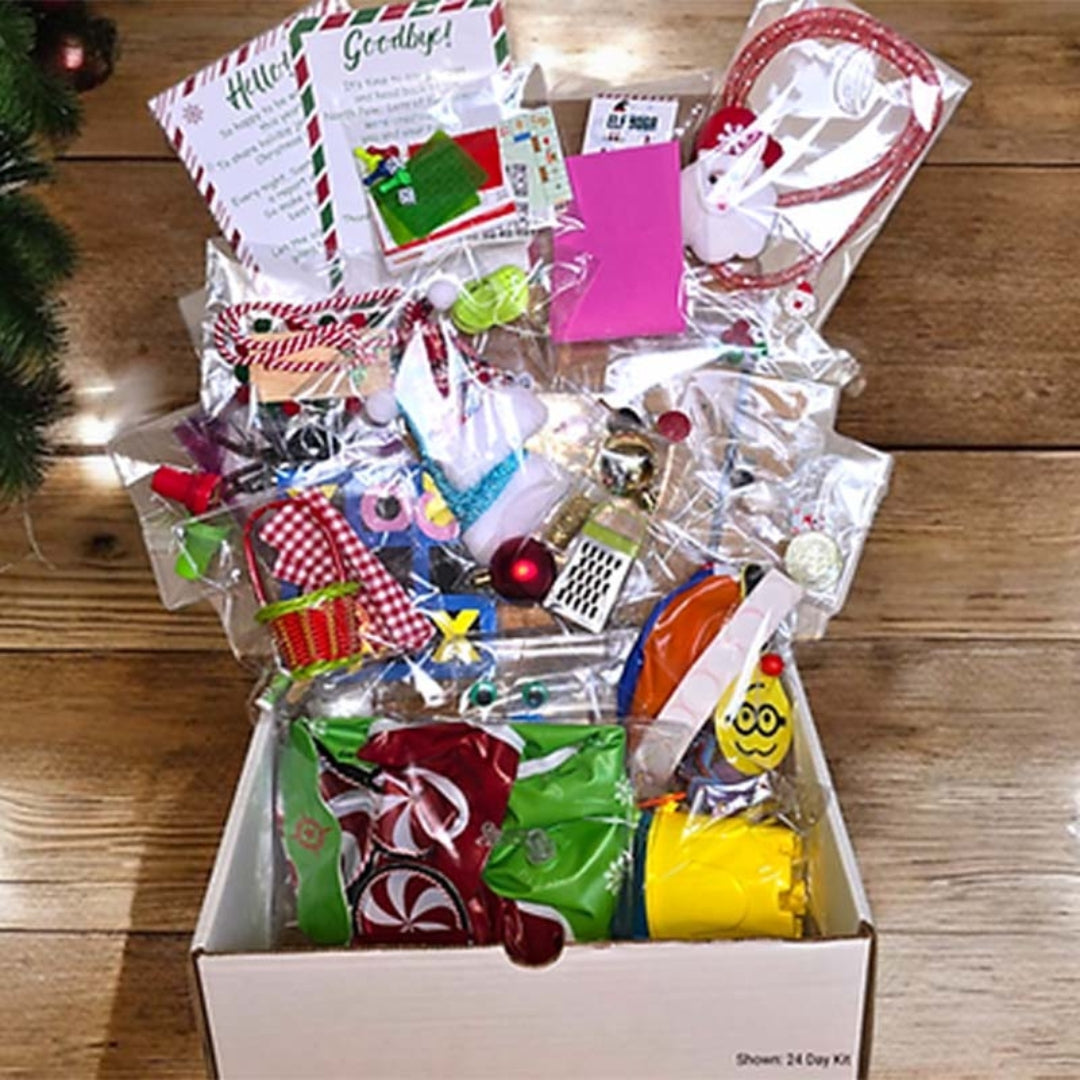 Kit de lutin de Noël avec activités créatives