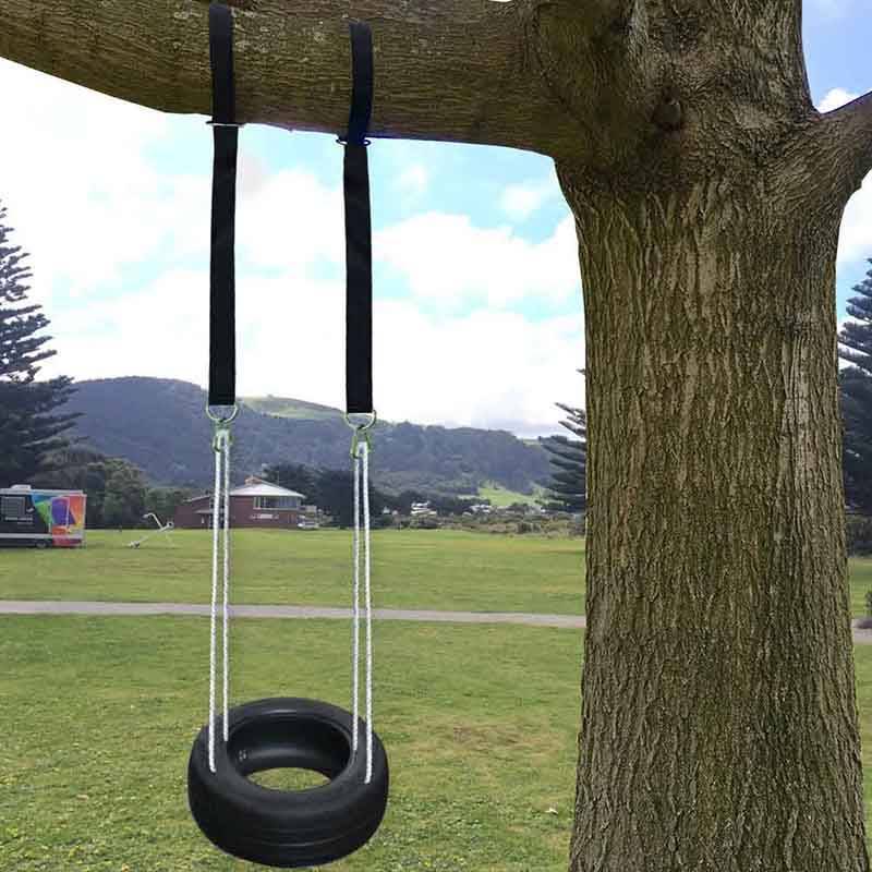 Kit de sangles robustes pour suspendre une balançoire ou un hamac à un arbre