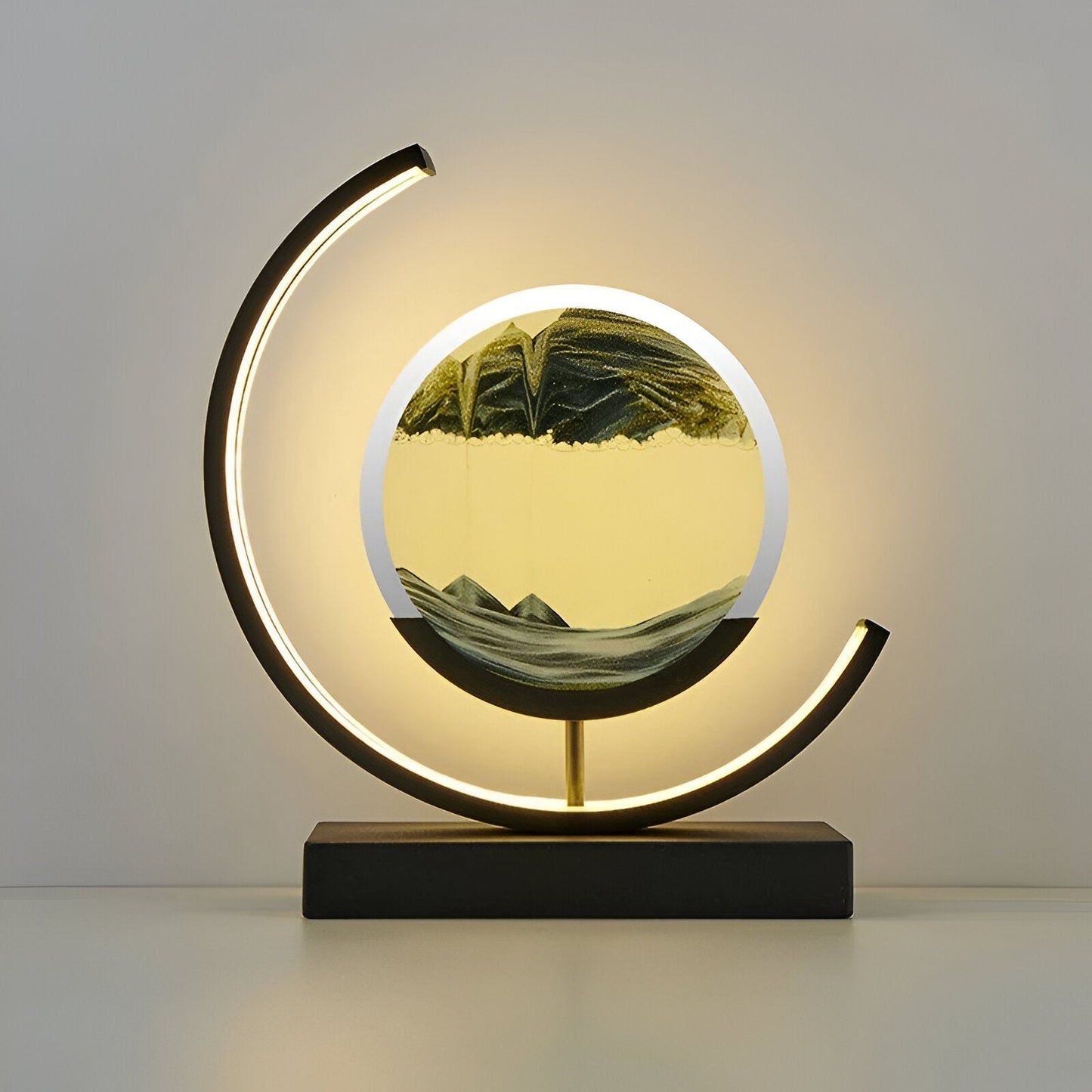 Lampe à sable avec télécommande et intensité réglable