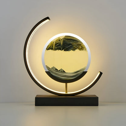 Lampe à sable avec télécommande et intensité réglable