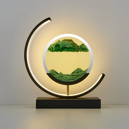Lampe à sable avec télécommande et intensité réglable