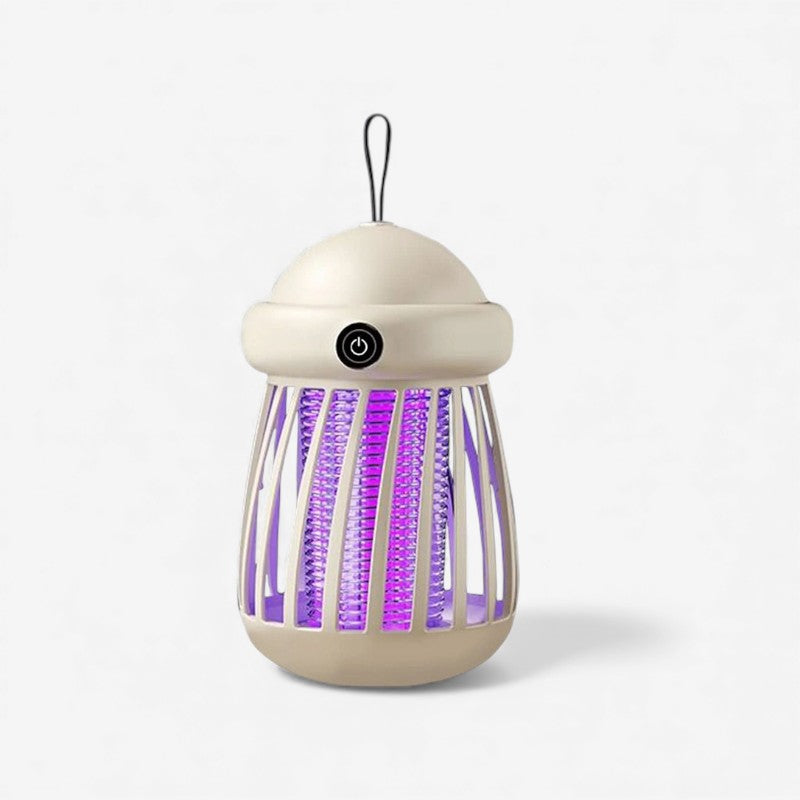 Lampe anti-insectes UV avec grille électrique