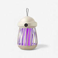 Lampe anti-insectes UV avec grille électrique