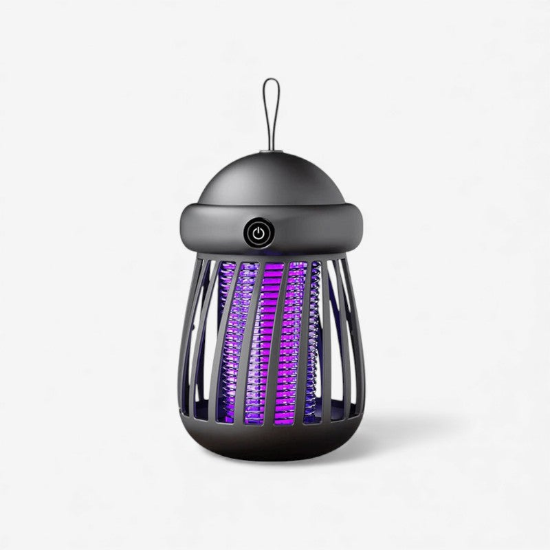 Lampe anti-insectes UV avec grille électrique