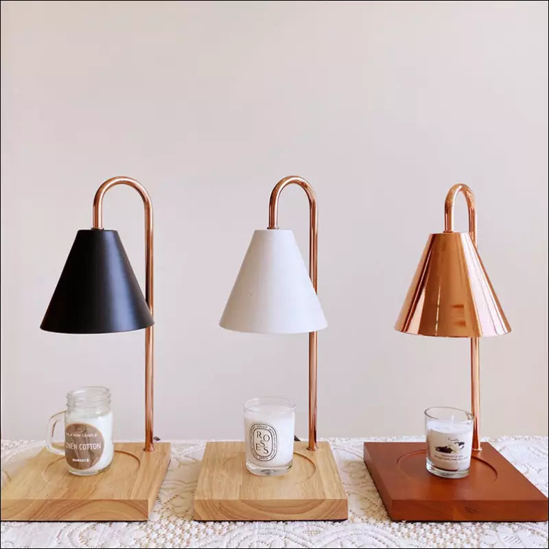 Lampe chauffe-bougie d’ambiance tendance