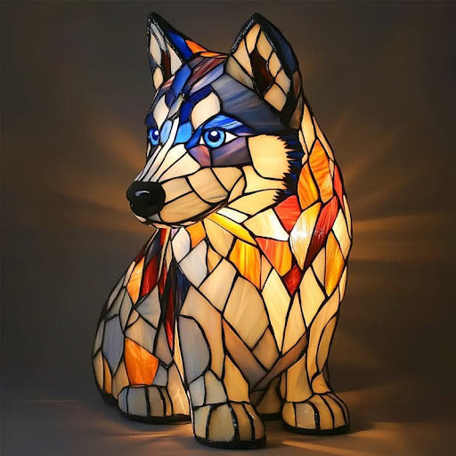Lampe d’ambiance lumineuse à l’effigie d’une race de chien pour la maison