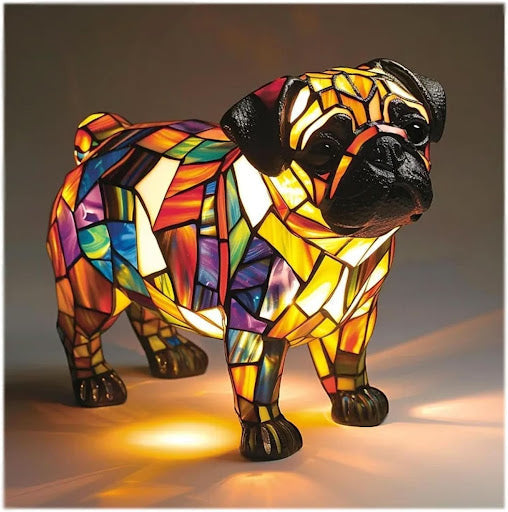 Lampe d’ambiance lumineuse à l’effigie d’une race de chien pour la maison