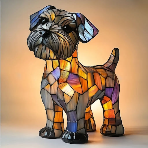 Lampe d’ambiance lumineuse à l’effigie d’une race de chien pour la maison