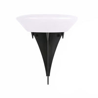 Lampe de jardin solaire à LED, lumière blanche chaude, éclairage de chemin extérieur