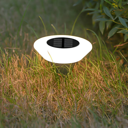 Lampe de jardin solaire à LED, lumière blanche chaude, éclairage de chemin extérieur