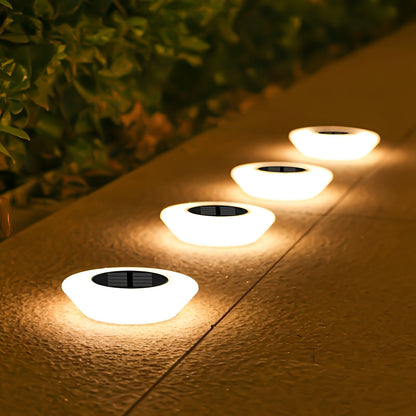 Lampe de jardin solaire à LED, lumière blanche chaude, éclairage de chemin extérieur