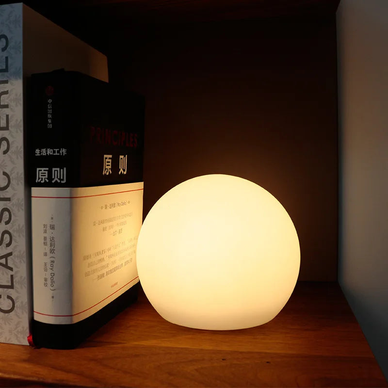 Lampe de table LED sans fil multicolore avec télécommande