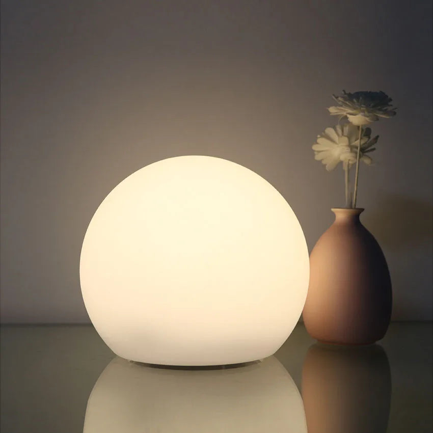 Lampe de table LED sans fil multicolore avec télécommande