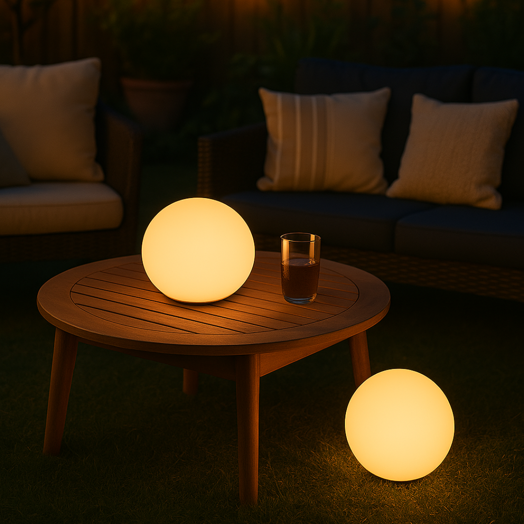 Lampe de table LED sans fil multicolore avec télécommande