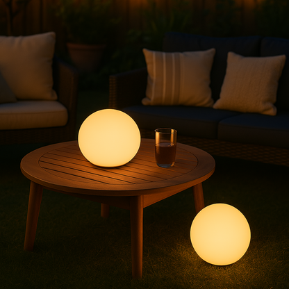 Lampe de table LED sans fil multicolore avec télécommande