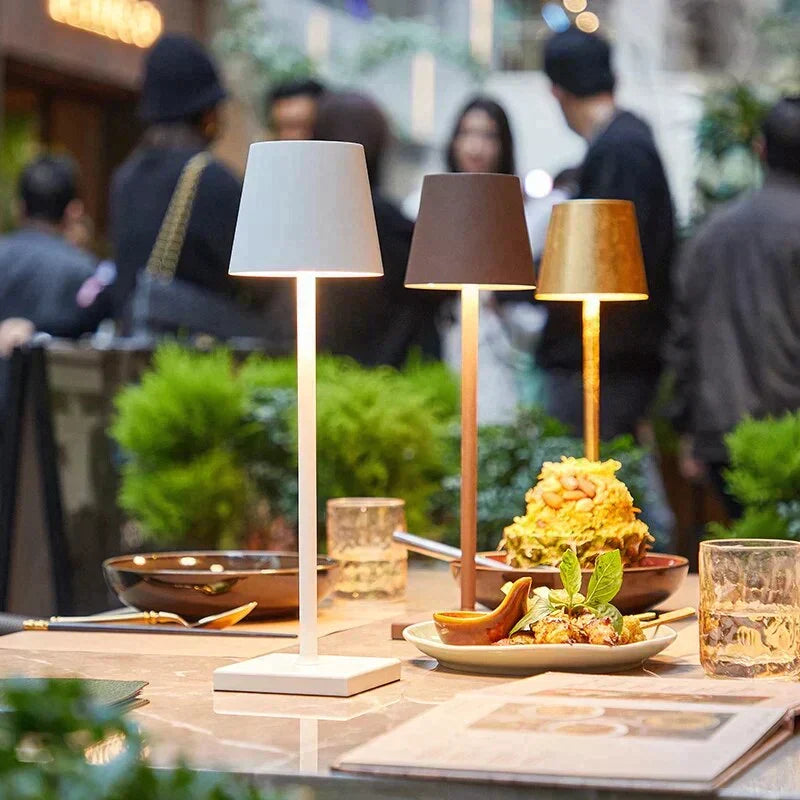 Lampe de table sans fil de luxe