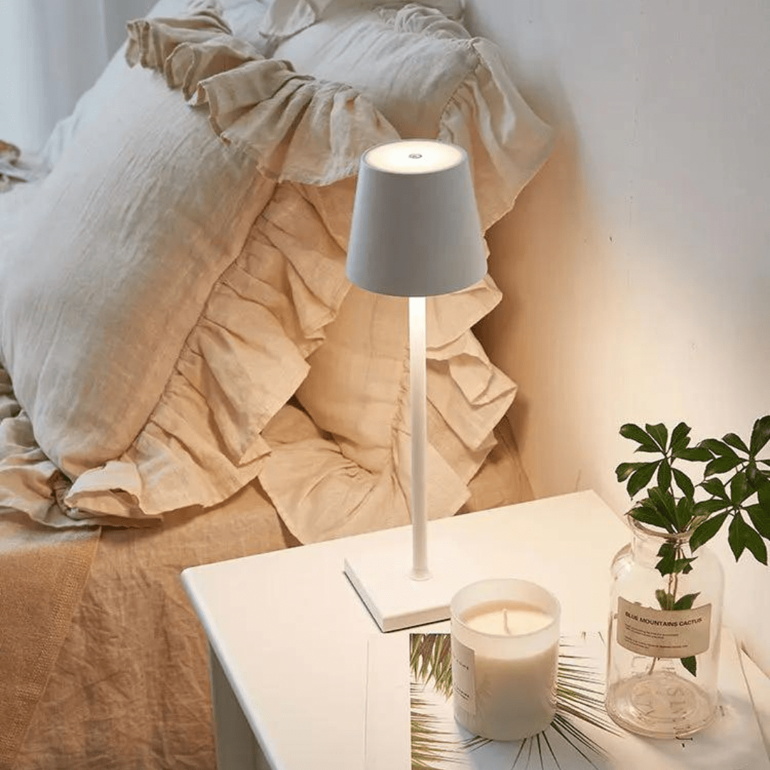 Lampe de table sans fil de luxe