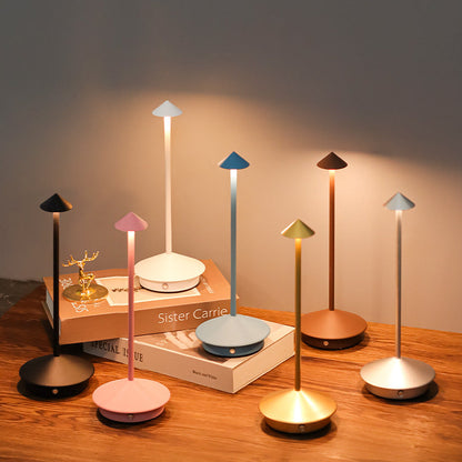 Lampe de table | sans fil | variateur tactile, recharge USB