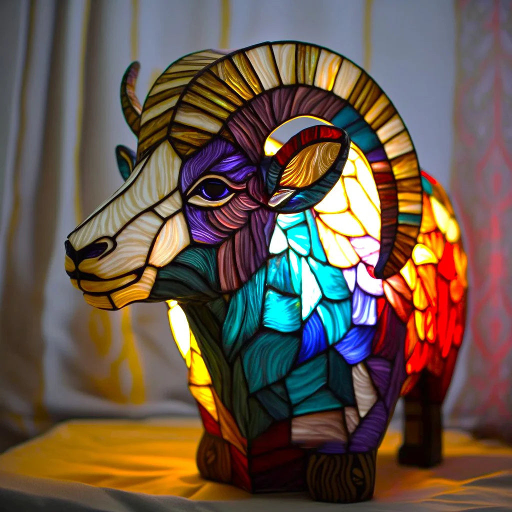 Lampe décorative élégante au design artistique avec éclairage d’ambiance