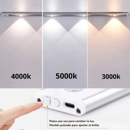 Lampe LED sans fil avec détecteur de mouvement