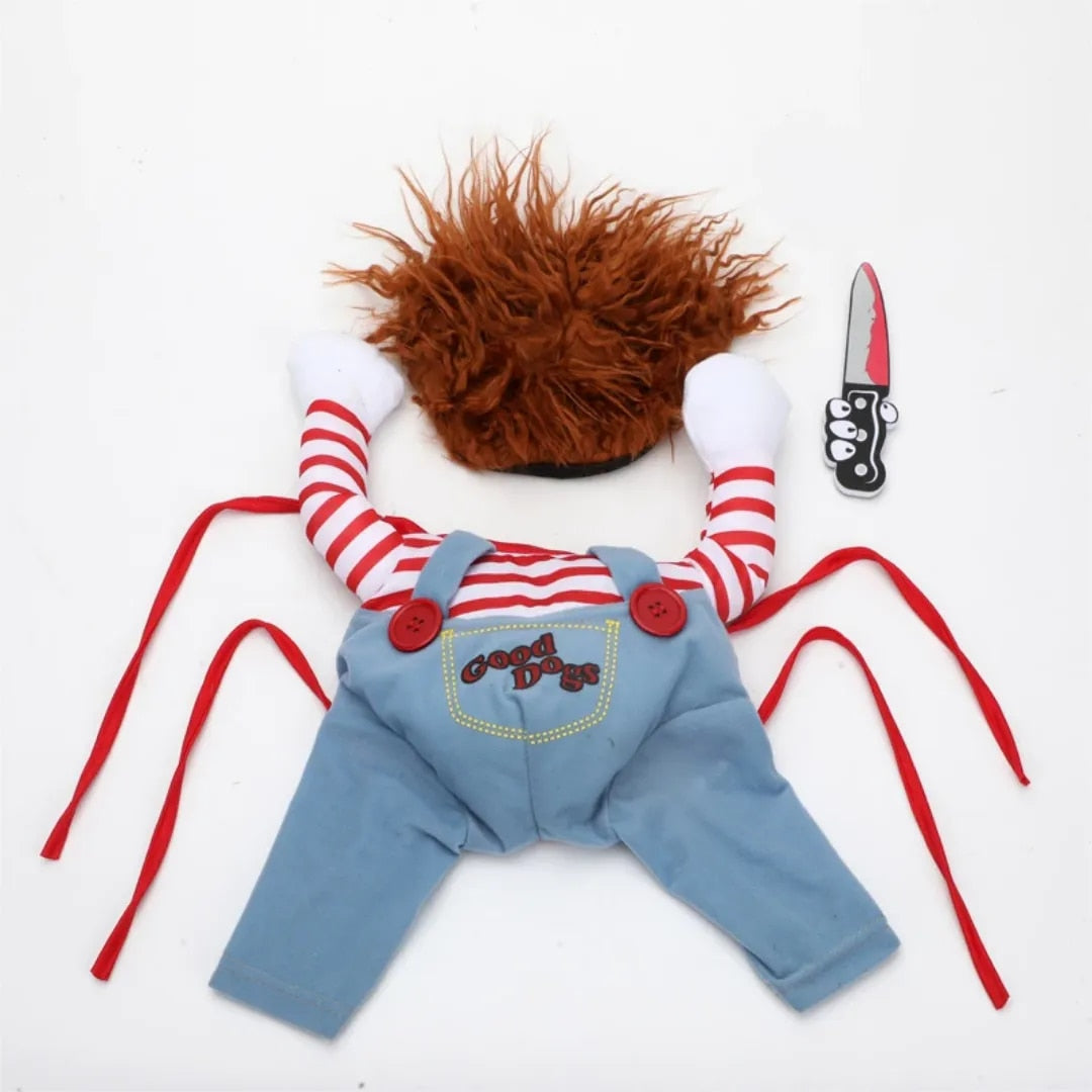 Le costume pour animal de compagnie le plus drôle et le plus effrayant pour Halloween!