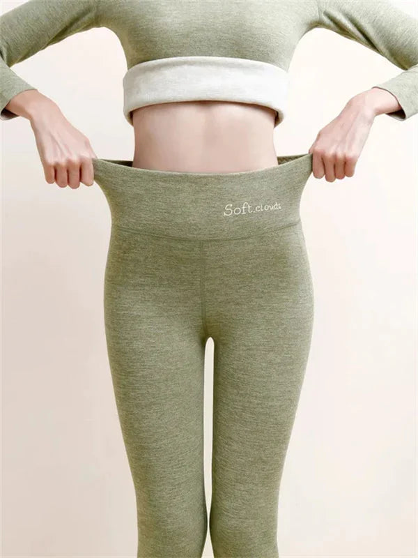 Legging thermique en cachemire pour grand froid hivernal