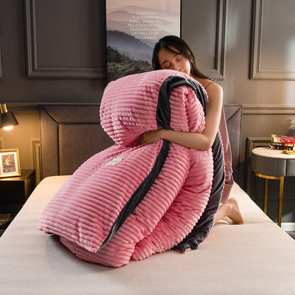 Linge de lit d’hiver épais, doux et confortable