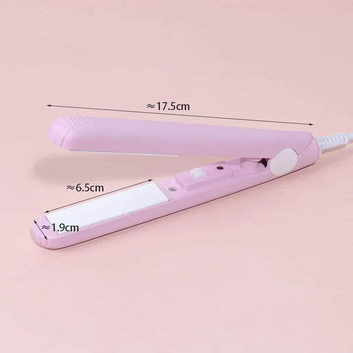 Lisseur | mini fer à boucler | 2-en-1 | céramique