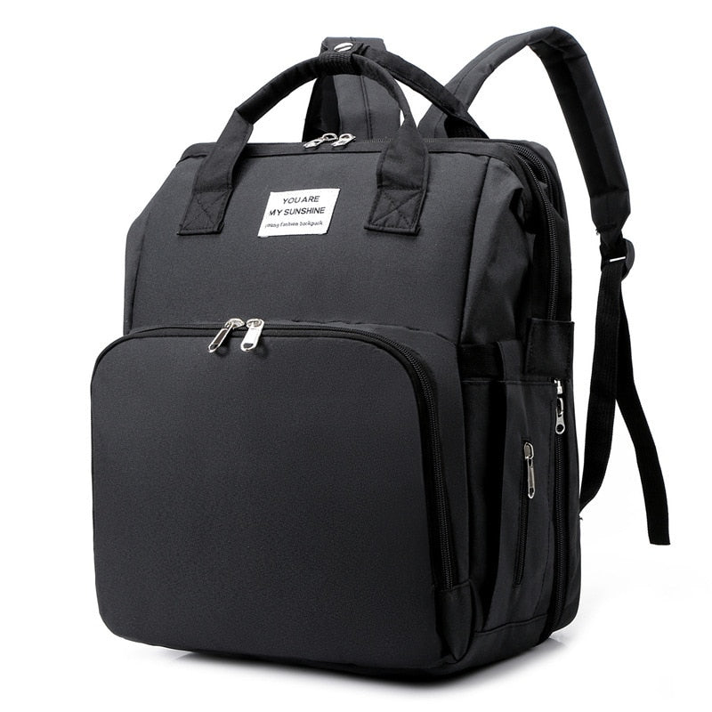 Lit bébé portable et sac à langer - sac à dos de voyage multifonction
