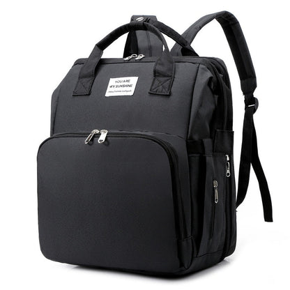 Lit bébé portable et sac à langer - sac à dos de voyage multifonction