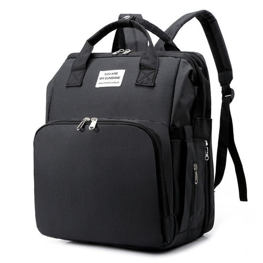 Lit bébé portable et sac à langer - sac à dos de voyage multifonction