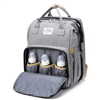Lit bébé portable et sac à langer - sac à dos de voyage multifonction