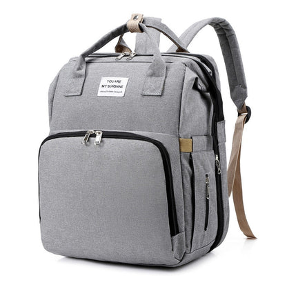 Lit bébé portable et sac à langer - sac à dos de voyage multifonction