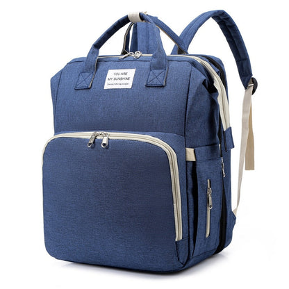 Lit bébé portable et sac à langer - sac à dos de voyage multifonction
