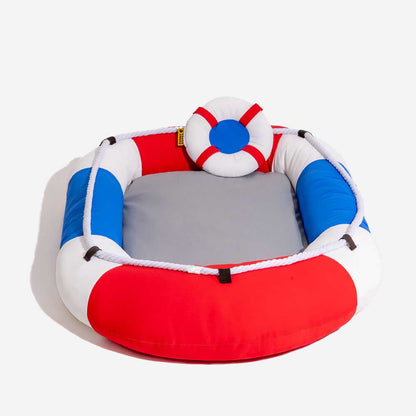 Lit flottant pour animal de compagnie pour piscine pour la détente estivale