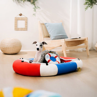Lit flottant pour animal de compagnie pour piscine pour la détente estivale