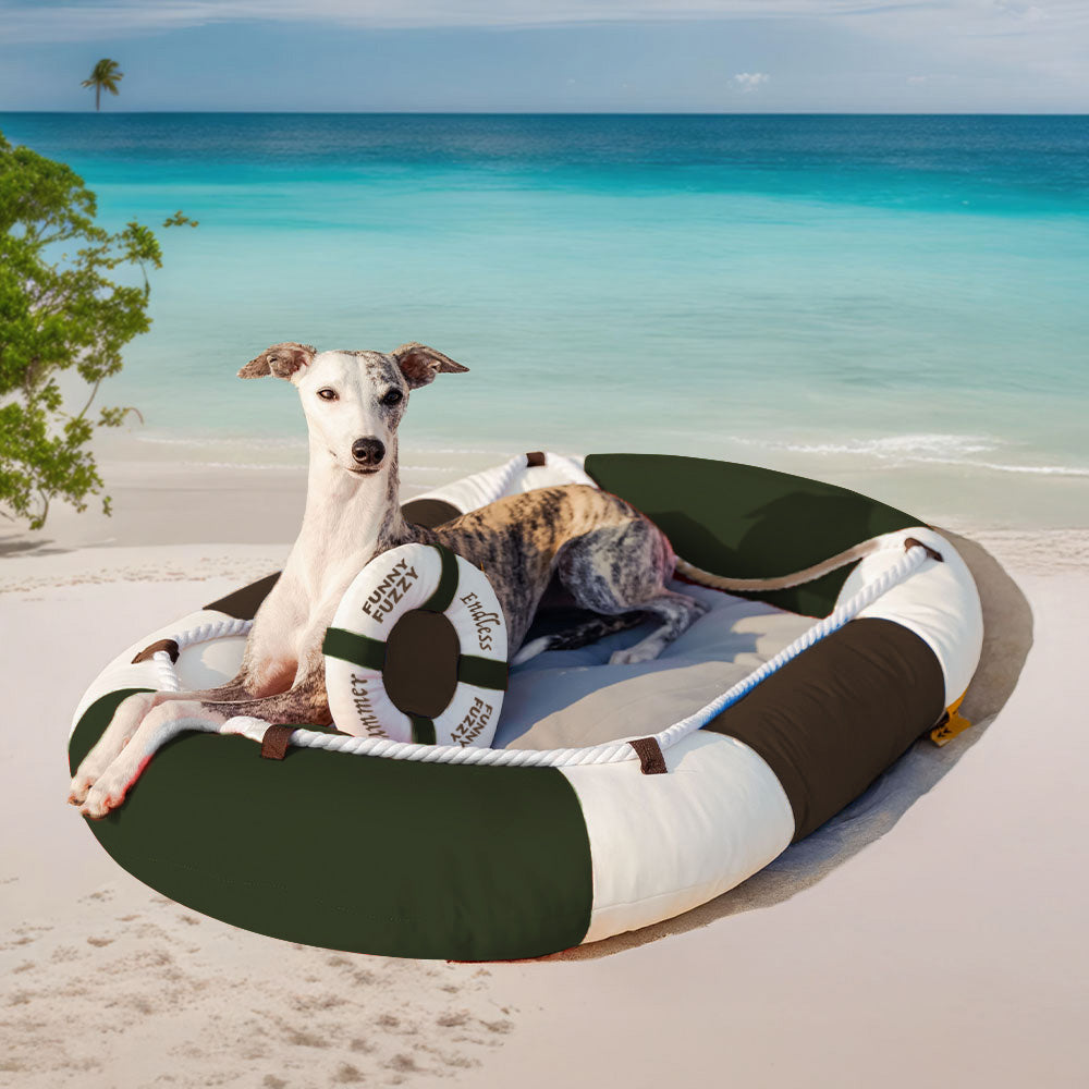Lit flottant pour animal de compagnie pour piscine pour la détente estivale