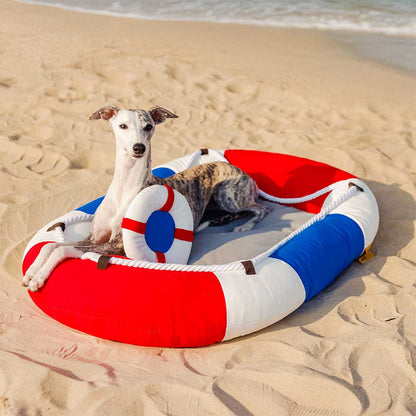 Lit flottant pour animal de compagnie pour piscine pour la détente estivale